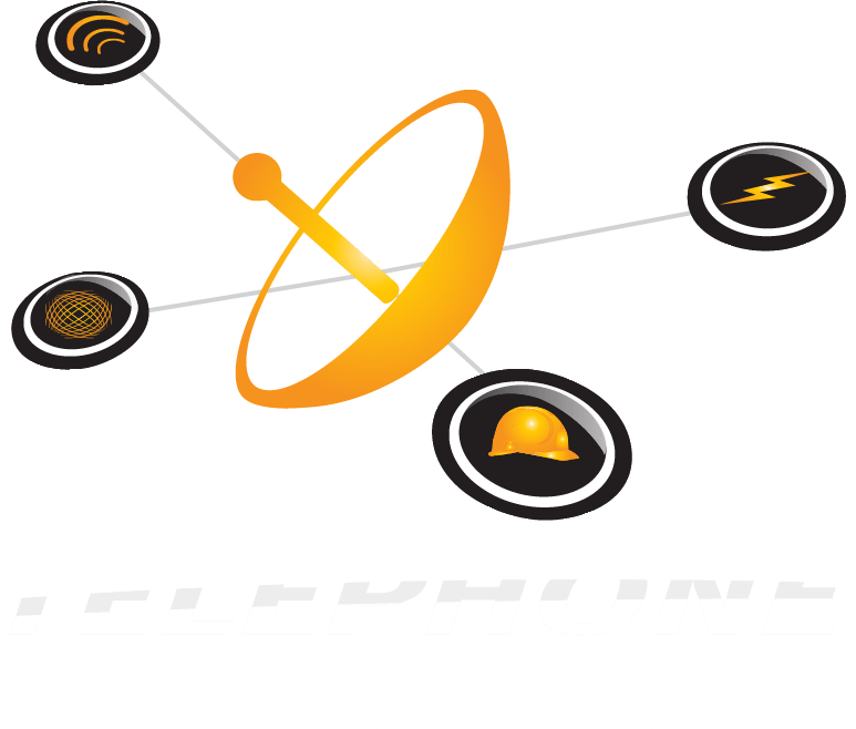 Telephone techology System ( Logo ) (white)